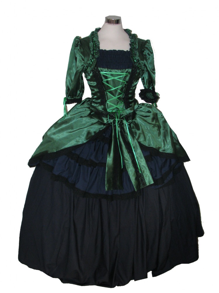 Ladies 18th Century Marie Antoinette Masked Ball Costume Size 10 - 12 Image